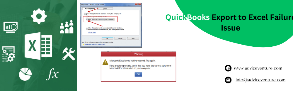 QuickBooks Export to Excel Failure