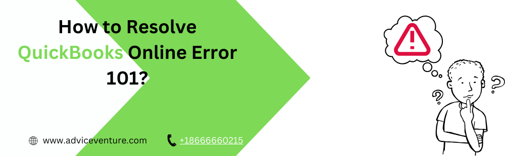 QuickBooks Online Error 101