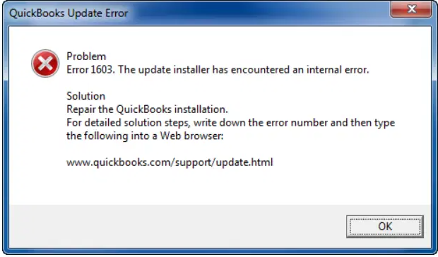 Decoding QuickBooks Error 1603