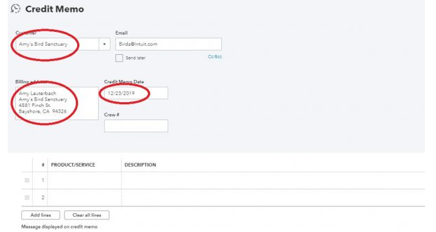 How to write off an invoice in Quickbooks