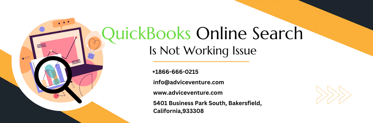 QuickBooks online search is not working